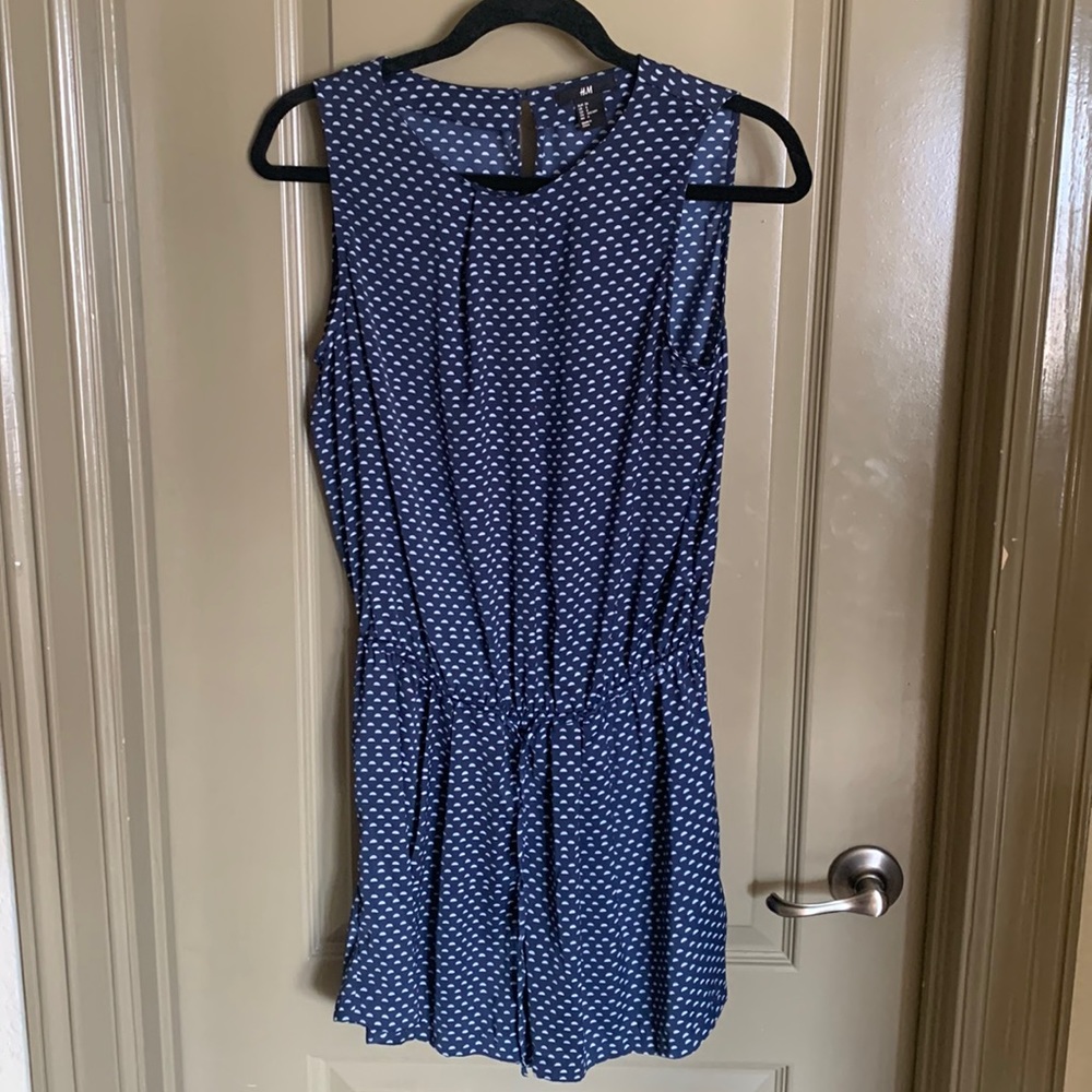 Navy romper